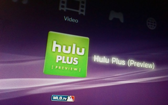 Hulu's App for the PS3